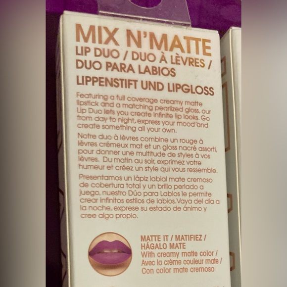 Flower MIX N'MATTE LIP DUO x2 - Picture 6 of 6